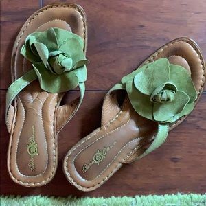 Born Leather Flip Flops
